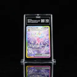 Pokemon Espeon ex Prismatic Evolutions Special Illustration Rare #155 TAG 10 - Image 1