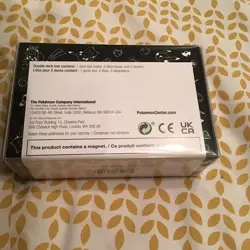 Pokemon TCG: Center Double Deck Box – Pikachu Comic Style Black new sealed - Image 2