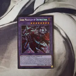 Yugioh Dark Magician Of Destruction MZMU-EN011 Maze Of Muertos Secret Rare NM - Image 1