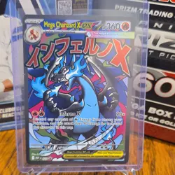Pokemon Mega Charizard X EX Promo Holo 023 Mega Evolution 360 HP Card - Image 1
