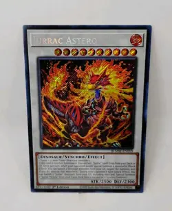YU-GI-OH! Jurrac Astero. BLM-EN018. 1st Edition Secret Rare Card. TCG Yugioh - Image 1