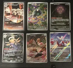 Pokemon TCG Lot 6 IR Cards From Mega Evolutions Set All M/NM - Image 1
