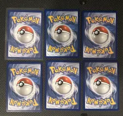 Pokemon TCG Lot 6 IR Cards From Mega Evolutions Set All M/NM - Image 2