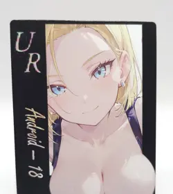 Genki Parade 2 - Anime Waifu UR Trading Card - Android 18 - Image 1