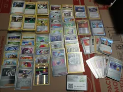 Pokemon card lot 380 trainer cards C/UC, Holo, Reverse Holo Assorted Sets - Image 1