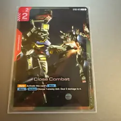 Close Combat (C+) - Starter Deck 06: Clan Unity (ST06) | Gundam TCG Card Game NM - Image 1
