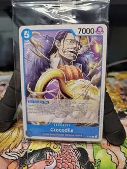 One Piece Crocodile P-082 One Piece Promotion Card [SEALED] - Image 1
