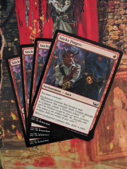 MTG Card : (4x) Sticky Fingers (Streets Of New Capenna) - Image 1