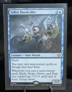 Valley Floodcaller #0079 - Bloomburrow - MTG NM - Image 1