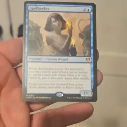 Spellseeker Commander Masters Regular Blue Creature Wizards English - Image 1