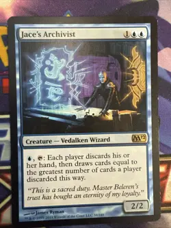 Jace's Archivist Magic 2012 (M12) Non-Foil MTG NM - Image 1