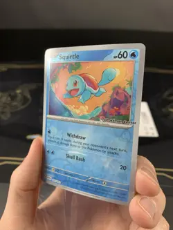Pokemon Squirtle Center Exclusive Reverse Holo Stamped NM - 151 UPC Bonus - Image 4