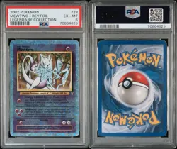 2002 Pokemon Mewtwo Legendary Collection Reverse Foil #29 PSA 6 - Image 3