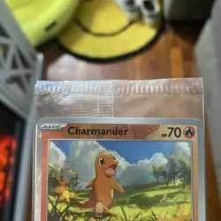 Pokemon 151 Charmander Gamestop Stamped Reverse Holo Promo 004/165 Sealed NM - Image 3