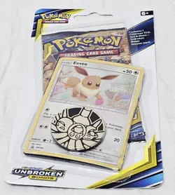 Pokemon Sun & Moon Unbroken Bonds Single Booster Blister Pack (Eevee) Sealed NEW - Image 5