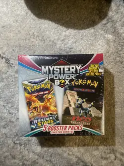 Pokemon Mystery Power Box SEALED Chase Pack Seeded 1:10 (5 Booster Packs) NEW - Image 1
