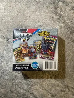 Pokemon Mystery Power Box SEALED Chase Pack Seeded 1:10 (5 Booster Packs) NEW - Image 2