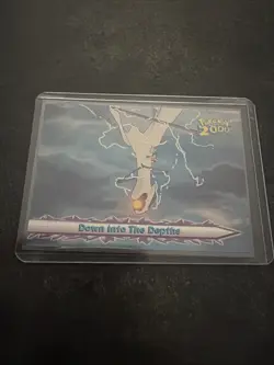 Topps Pokemon The Movie 2000 Down Into The Depths Blue Label - Image 1