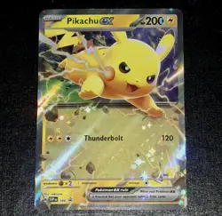 Black Star Promo Pikachu ex SVP 106 BA 2024 Pokemon TCG - Image 2