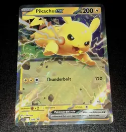 Black Star Promo Pikachu ex SVP 106 BA 2024 Pokemon TCG - Image 4