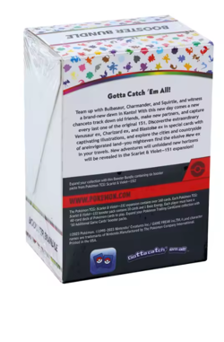 Pokemon TCG Scarlet and Violet 151 Booster Bundle Set - 290-85321 820650853210 - Image 2