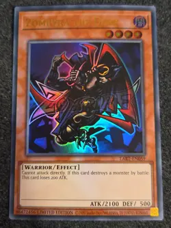 YUGIOH! Zombyra the Dark LART-EN059 LOST ART Ultra Rare NM - Image 1