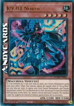 K9-04 NOROI • Ultra R • DOOD IT025 • 1Ed • Yugioh! • ANDYCARDS - Image 1