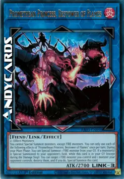 PROMETHEAN PRINCESS, BESTOWER OF FLAMES • Ultra R • RA03 EN050 • 1Ed • Yugioh! - Image 1