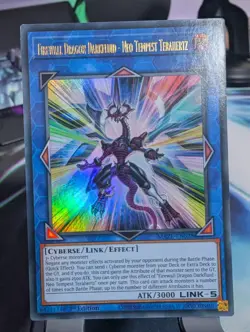 YuGiOh! Firewall Dragon Darkfluid - Neo Tempest Terahertz Ultra Rare 1st Ed - Image 1
