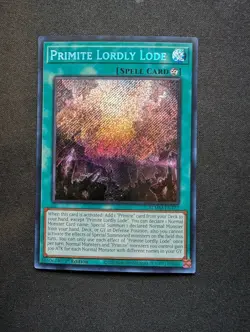 Primite Lordly Lode BLMM-EN172 Secret Rare 1st Edition Yu-Gi-Oh! - Image 1