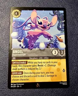 Lorcana Angel Experiment 624Legendary Regular 191/204 Winterspell - Image 1