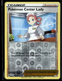 Pokemon Pokemon Center Lady 060/073 Champions Path Reverse Holo 3 Card Lot - Image 1