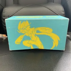 EMPTY TCG Lost Thunder ETB Pokemon Card Elite Trainer Box Zeraora Sun & Moon ETB - Image 1