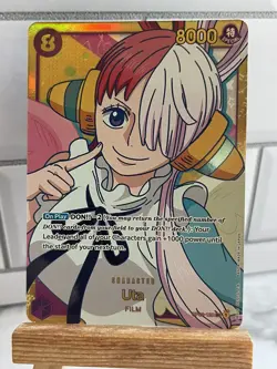 ONE PIECE Card Game Uta English OP02-120 Secret Rare Paramount War NM - Image 1