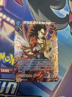 Dragon Ball Super Card Game SS4 Vegeta, Rise of the Super Warrior BT11-052 SPR - Image 1