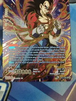 Dragon Ball Super Card Game SS4 Vegeta, Rise of the Super Warrior BT11-052 SPR - Image 2