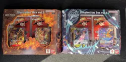One Piece Card Game Illustration Box Vol. 5 & Vol. 6 Sealed New! - Image 1