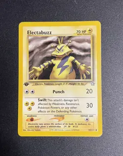 Electabuzz | 33/111 | Neo Genesis | 1st Edition | Pokemon Card | NM - Image 1