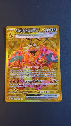 Pokemon Charizard ex 228/197 English Card near mint - Image 1