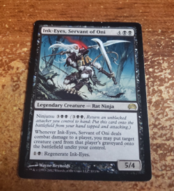 Ink-Eyes, Servant of Oni - Planechase 2012 PC2 MTG - Moderately Played Rare - Image 1