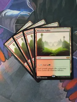 Mossfire Valley x 4 | 7% Off 2+ | Tarkir: Dragonstorm | NM | MTG - Image 1