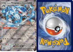 Steven's Metagross ex 145/182 Double Rare Destined Rivals Pokemon NM - Image 3