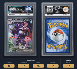 Pokemon TCG Marnies Grimmsnarl 287/217 - Ascended Heroes | Graded Ace 10 - Image 2