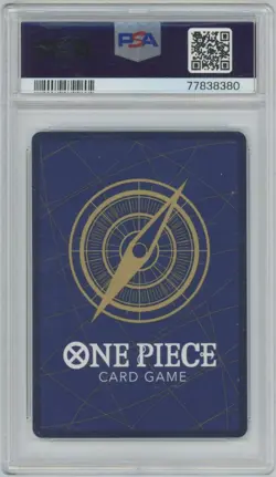 2022 One Piece OP01 Romance Dawn Crocodile PSA 10 Gem Mint - Image 2