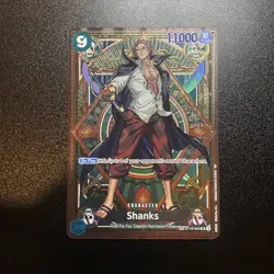 One Piece Shanks (SP) ST16-004 A Fist of Divine Speed Alt Art OP11 - Image 1