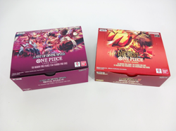 One Piece OP-11 Fist Divine Speed PRB-02 The Best 2 Empty Booster Box Only Lot 2 - Image 1