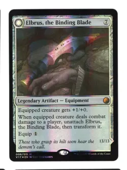 Elbrus, The Binding Blade Foil From The Vault Transform MTG NM - Image 1