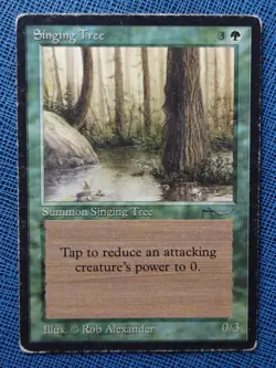 MTG 1x Singing Tree - Arabian Nights Magic the Gathering - Reserved List - Image 1