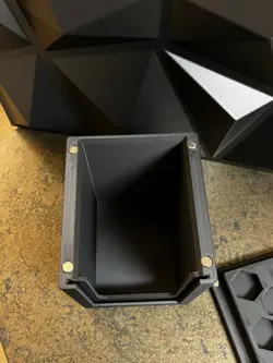 MTG Commander Storage Display Box, Magnetic Lid With Top Loader Front Slot. - Image 3