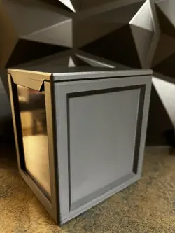 MTG Commander Storage Display Box, Magnetic Lid With Top Loader Front Slot. - Image 4